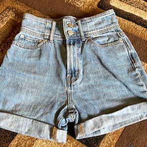 BDG urban outfitters high rise mom jean shorts